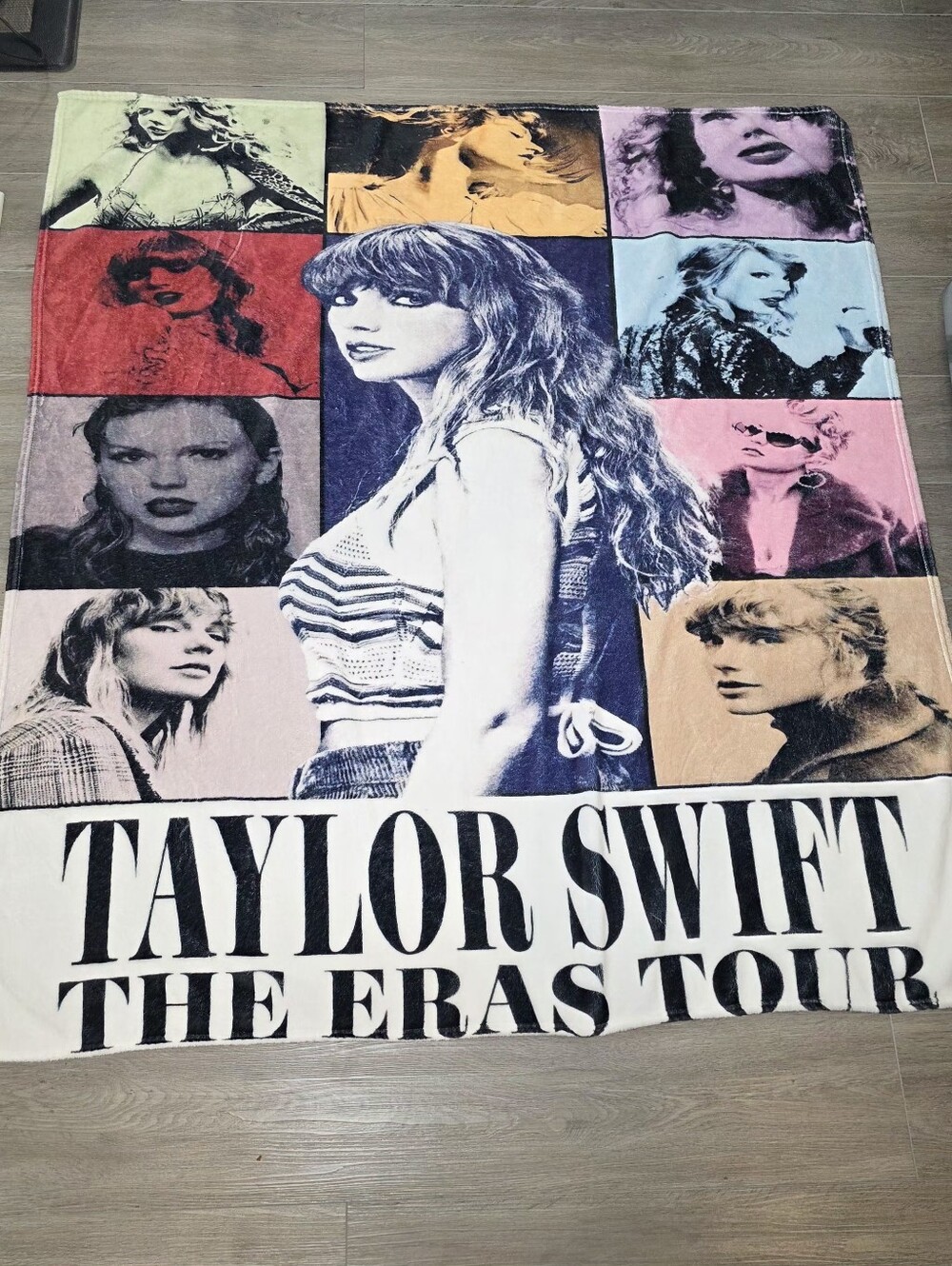 Taylor Swift The Eras Tour 50 X 60 Soft Throw Blanket Collector Wall Display